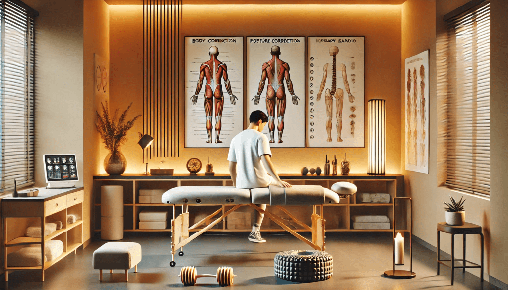 마사지와 체형 교정